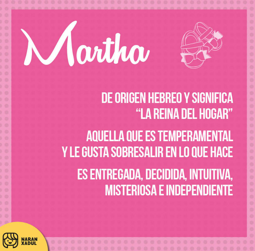 Significado de Martha