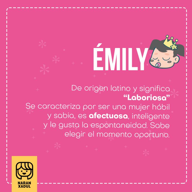 Significado de Émily