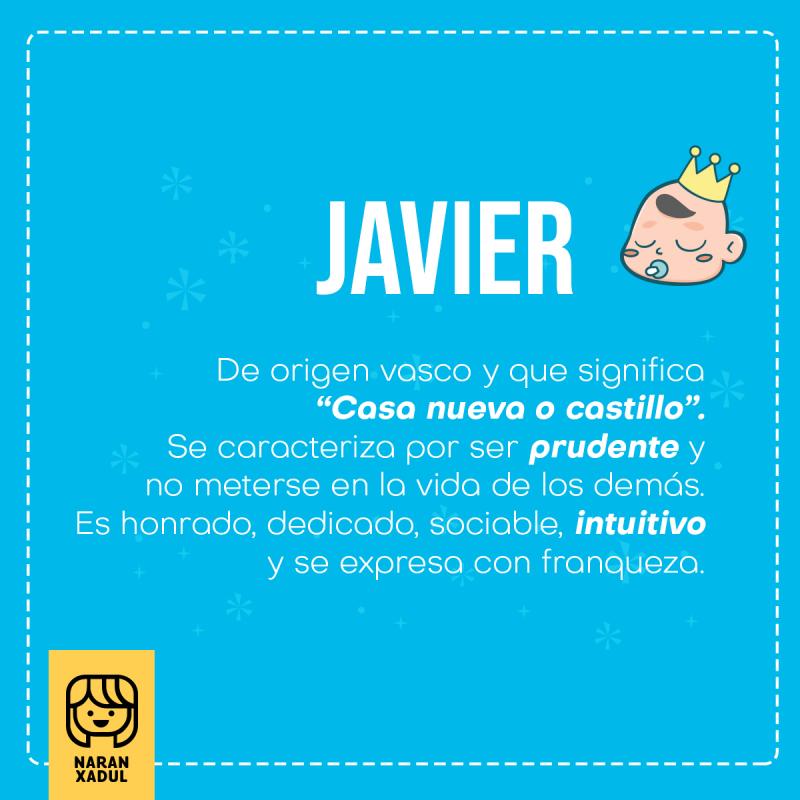 Significado del nombre Javier