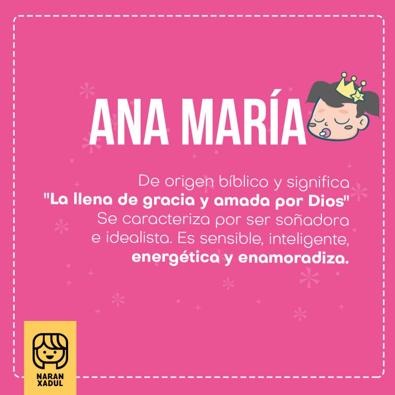 Significado de Ana María 