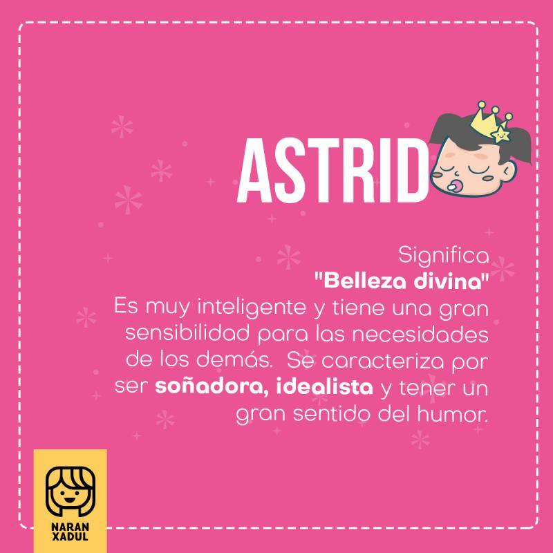 Significado Del Nombre Astrid