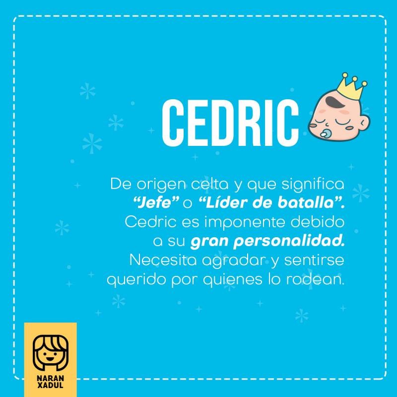 Significado de Cedric