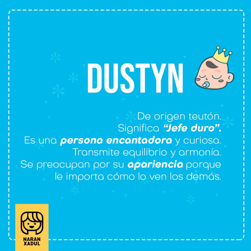 Significado de Dustyn