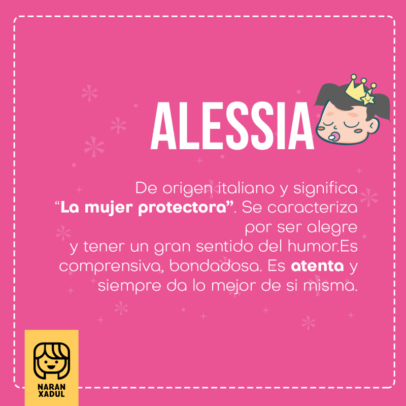 Significado de Alessia