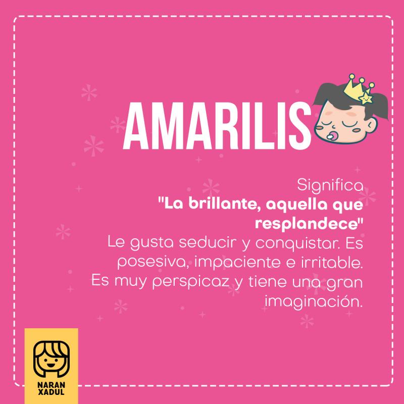 Significado de Amarilis
