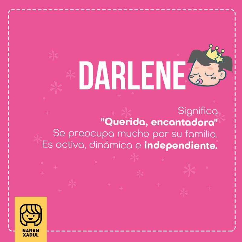 Significado de Darlene