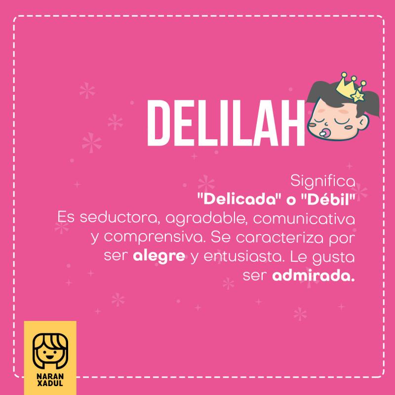 Significado de Delilah