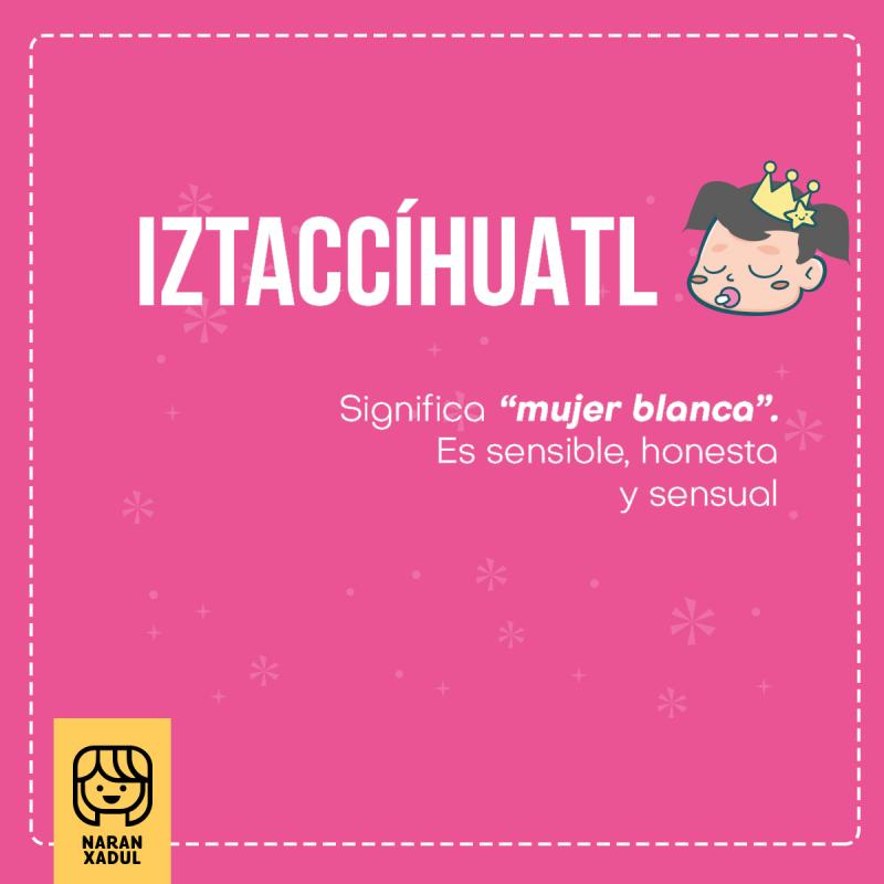 Significado de izztacíhuatl 