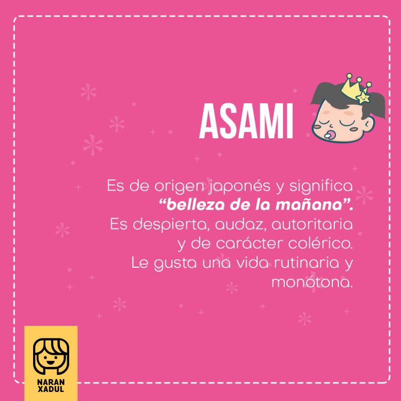 Significado de Asami