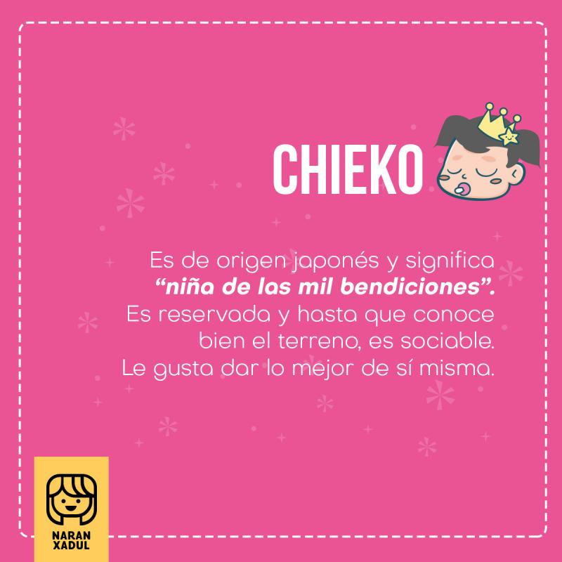 Significado de Chieko