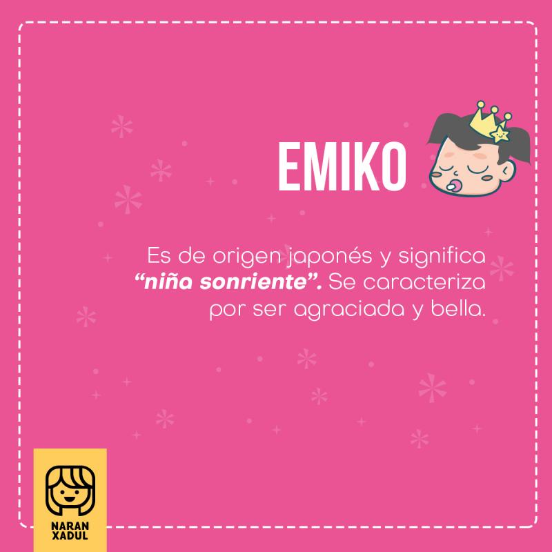 Significado de Emiko