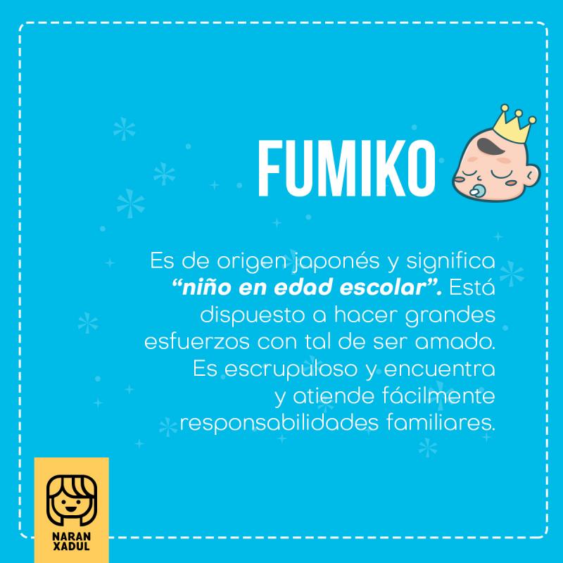 Significado de Fumiko