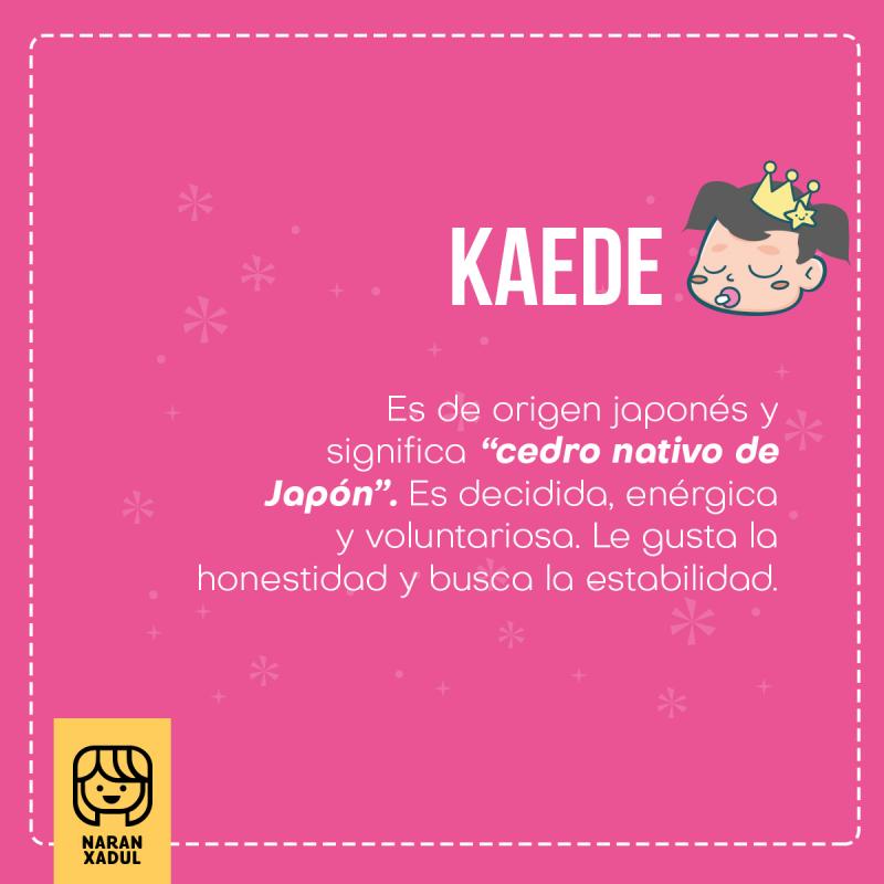 Significado de Kaede