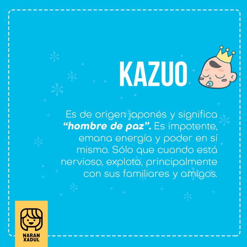 Significado de Kazuo