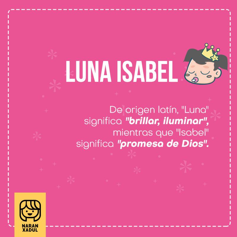 Significado de Luna Isabel