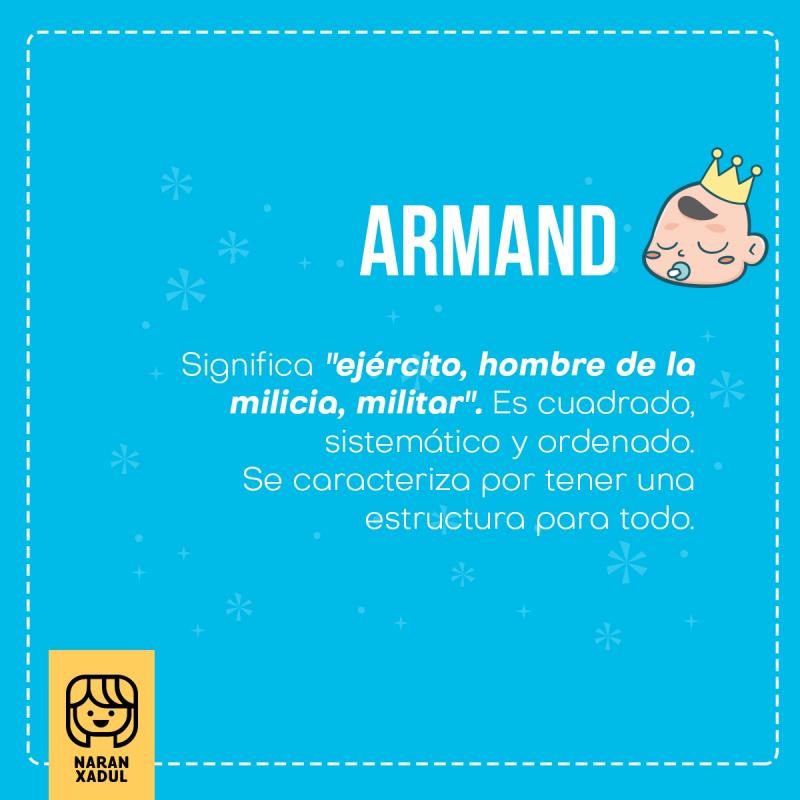 Significado de Armand