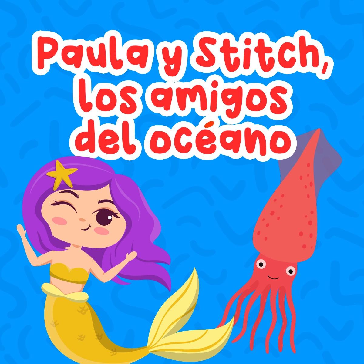 Paula y Stitch, los amigos del océano