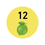 Semana 12: Tu bebé es del tamaño de un limón verde