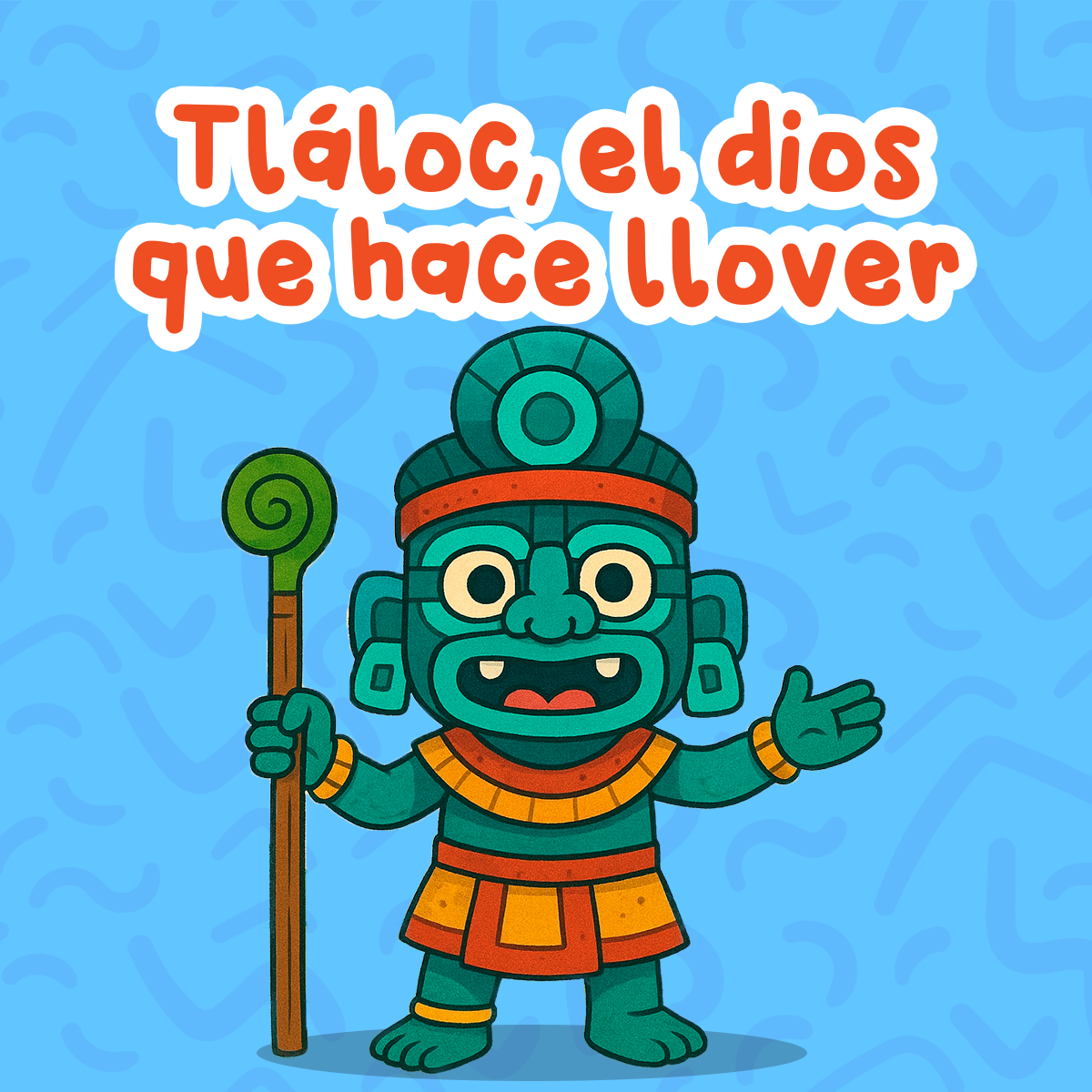 Tláloc, el dios que hace llover