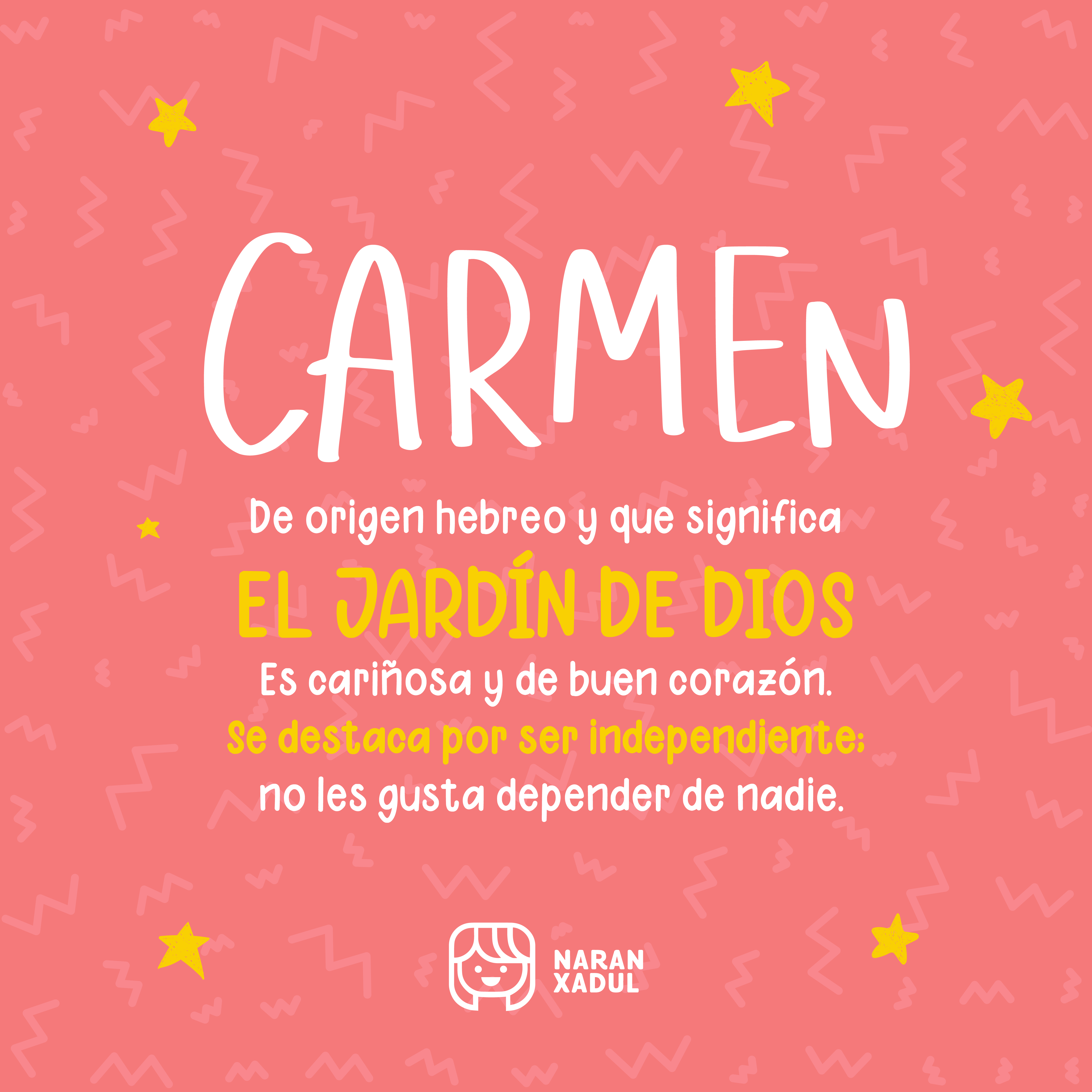 Significado de Carmen