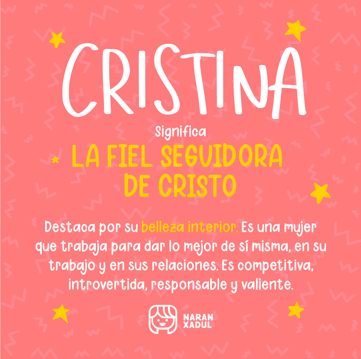 Significado de Cristina 