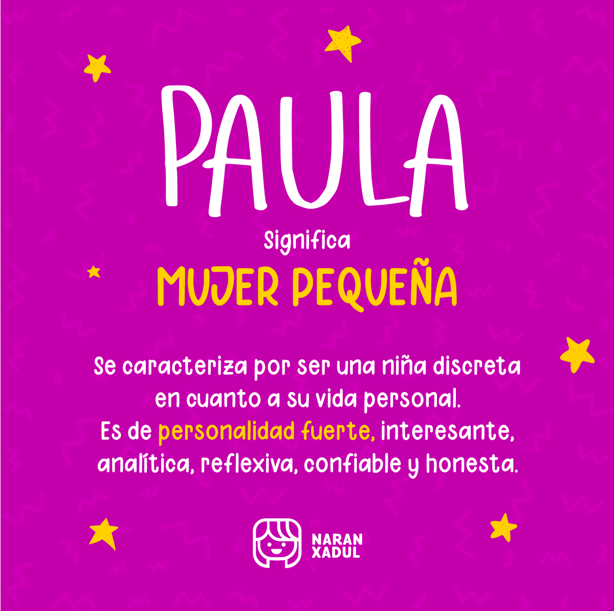 Significado de Paula