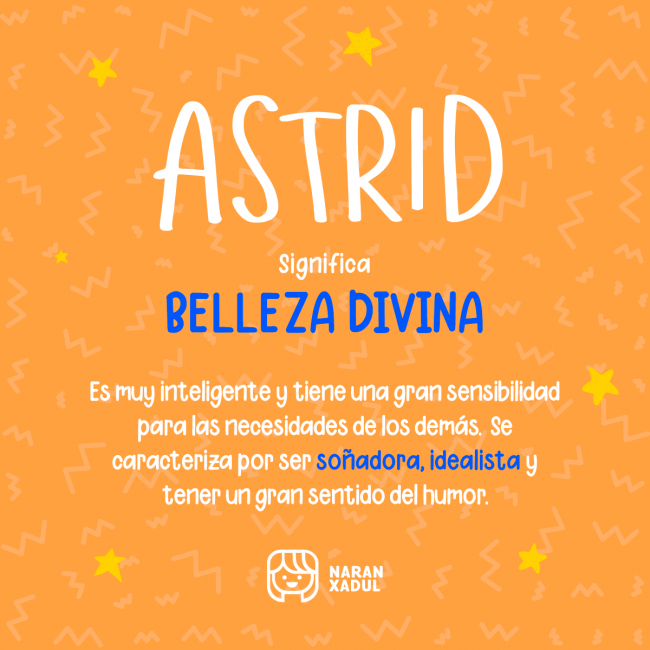 Significado Del Nombre Astrid