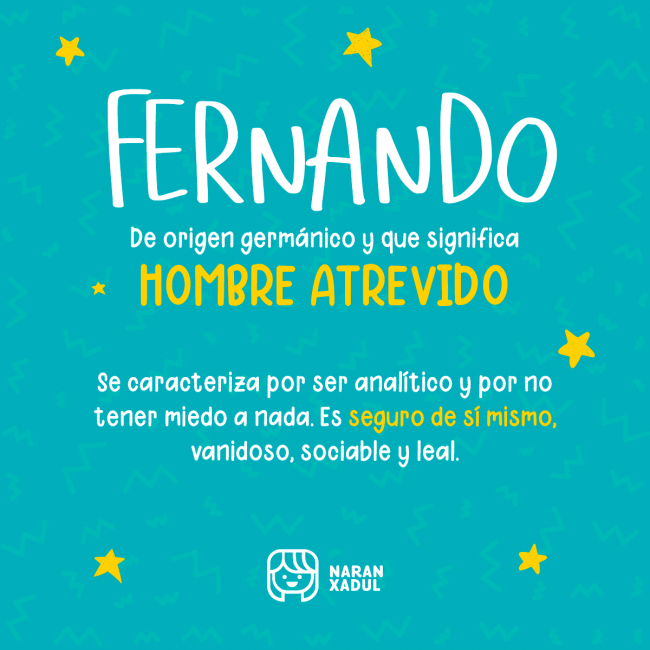 Significado Del Nombre Fernando