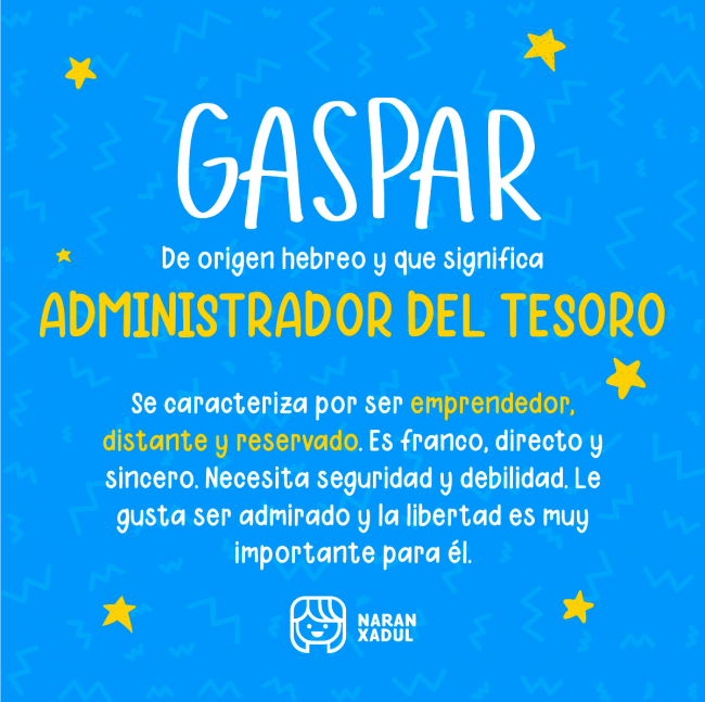 Significado Del Nombre Gaspar